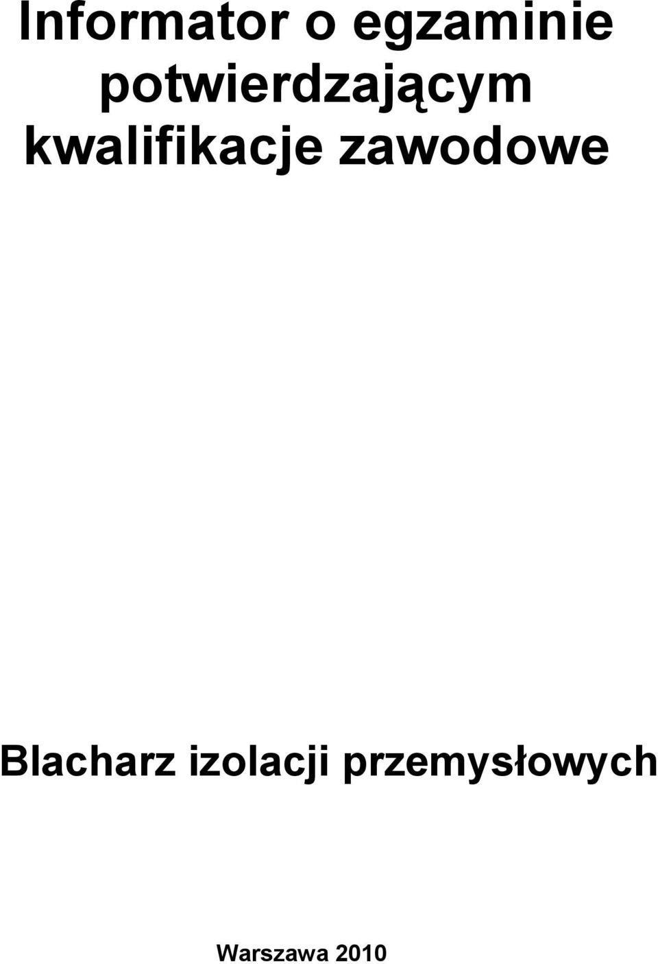 kwalifikacje zawodowe