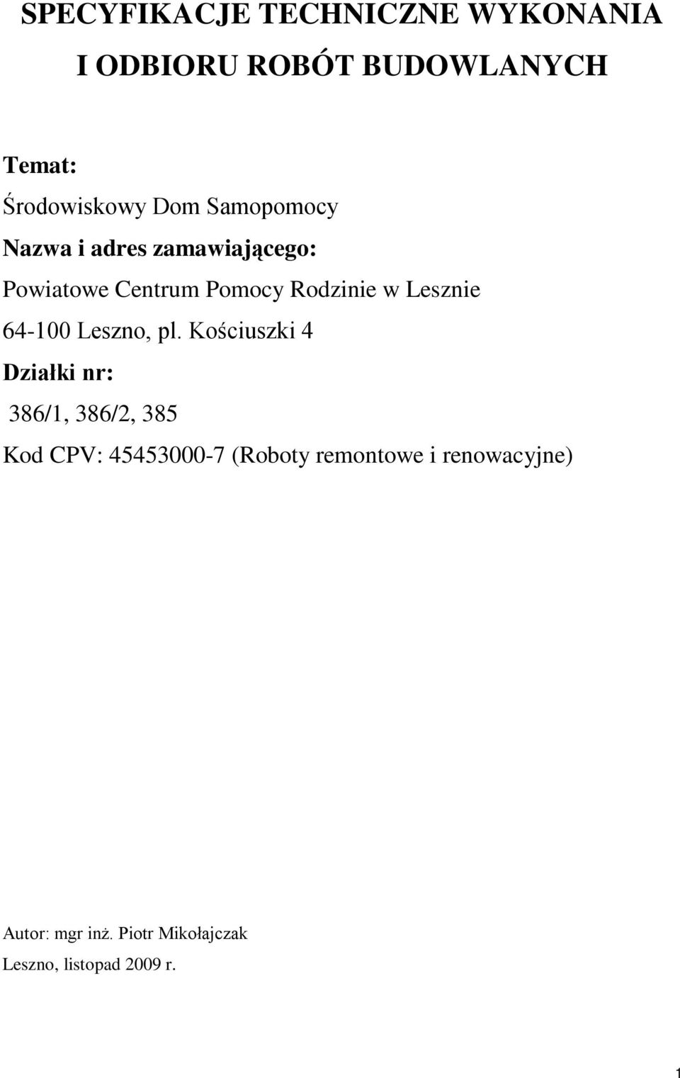 64-100 Leszno, pl.