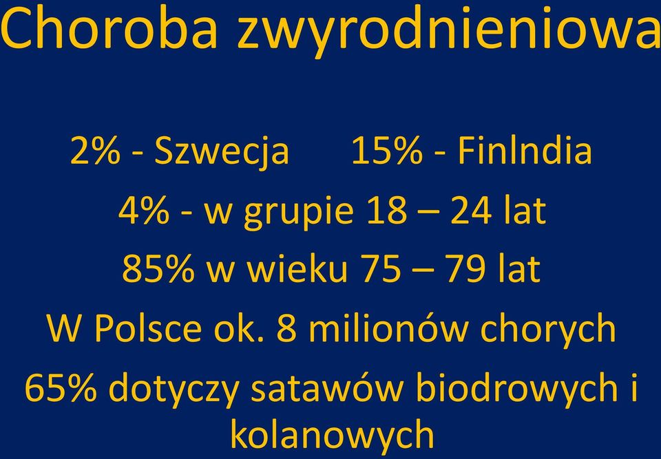 wieku 75 79 lat W Polsce ok.