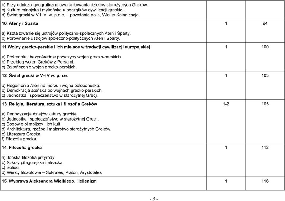 Wojny grecko-perskie i ich miejsce w tradycji cywilizacji europejskiej 1 100 a) Pośrednie i bezpośrednie przyczyny wojen grecko-perskich. b) Przebieg wojen Greków z Persami.