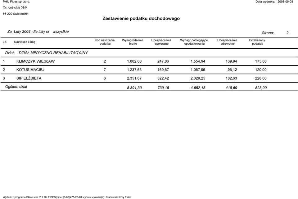 7,6 69,67.067,96 96, 0,00 SIP ELśBIETA 6.5,67,.