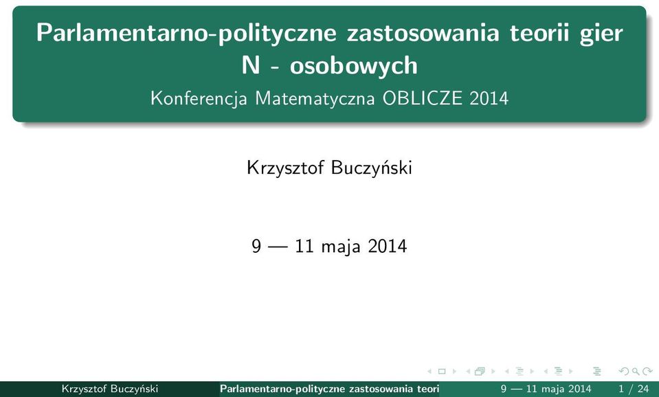 2014 9 11 maja 2014  N - osobowych 9 11 maja 2014