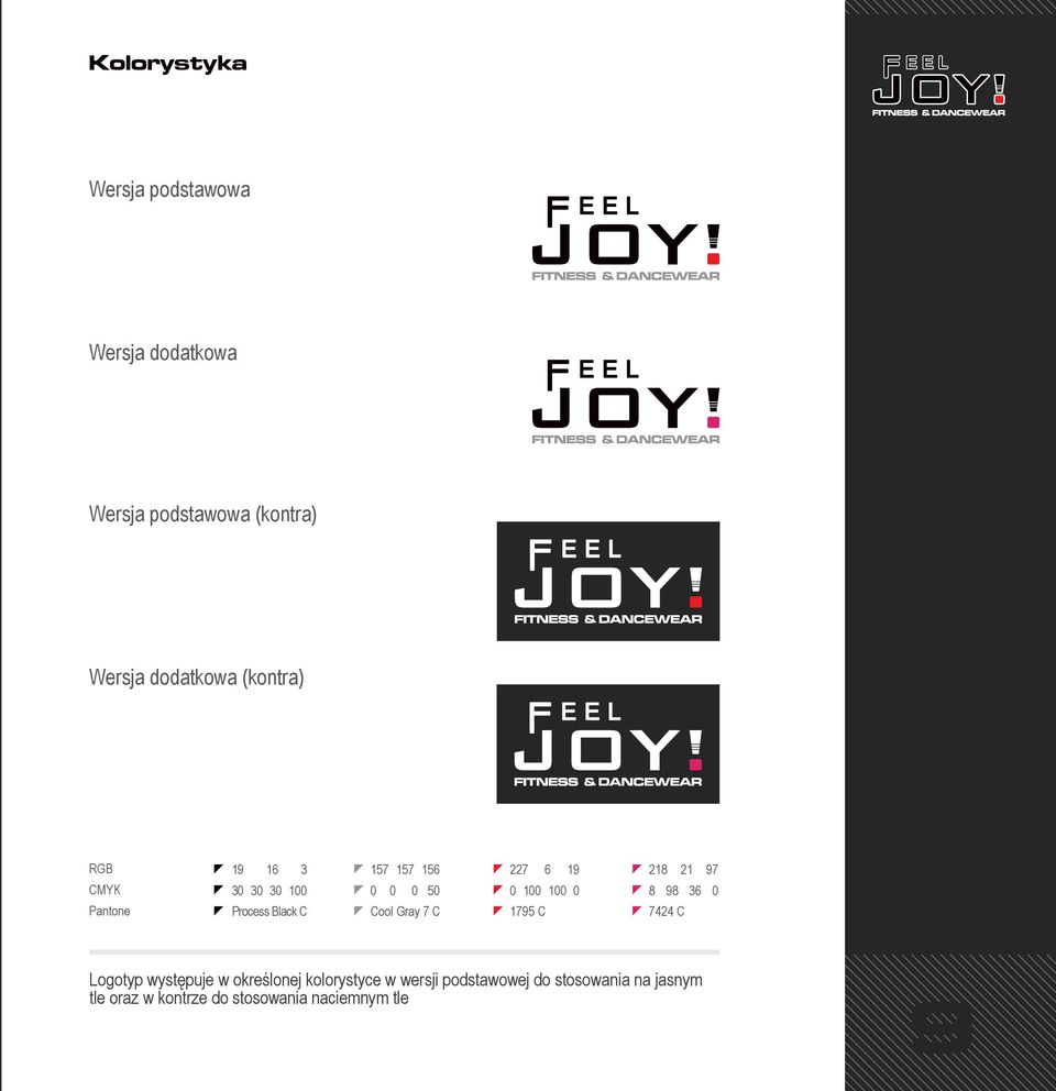 100 100 0 1795 C 218 21 97 8 98 36 0 7424 C Logotyp występuje w określonej kolorystyce