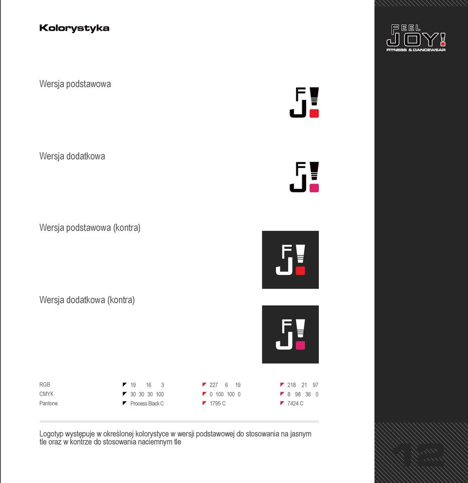21 97 8 98 36 0 7424 C Logotyp występuje w określonej kolorystyce w wersji