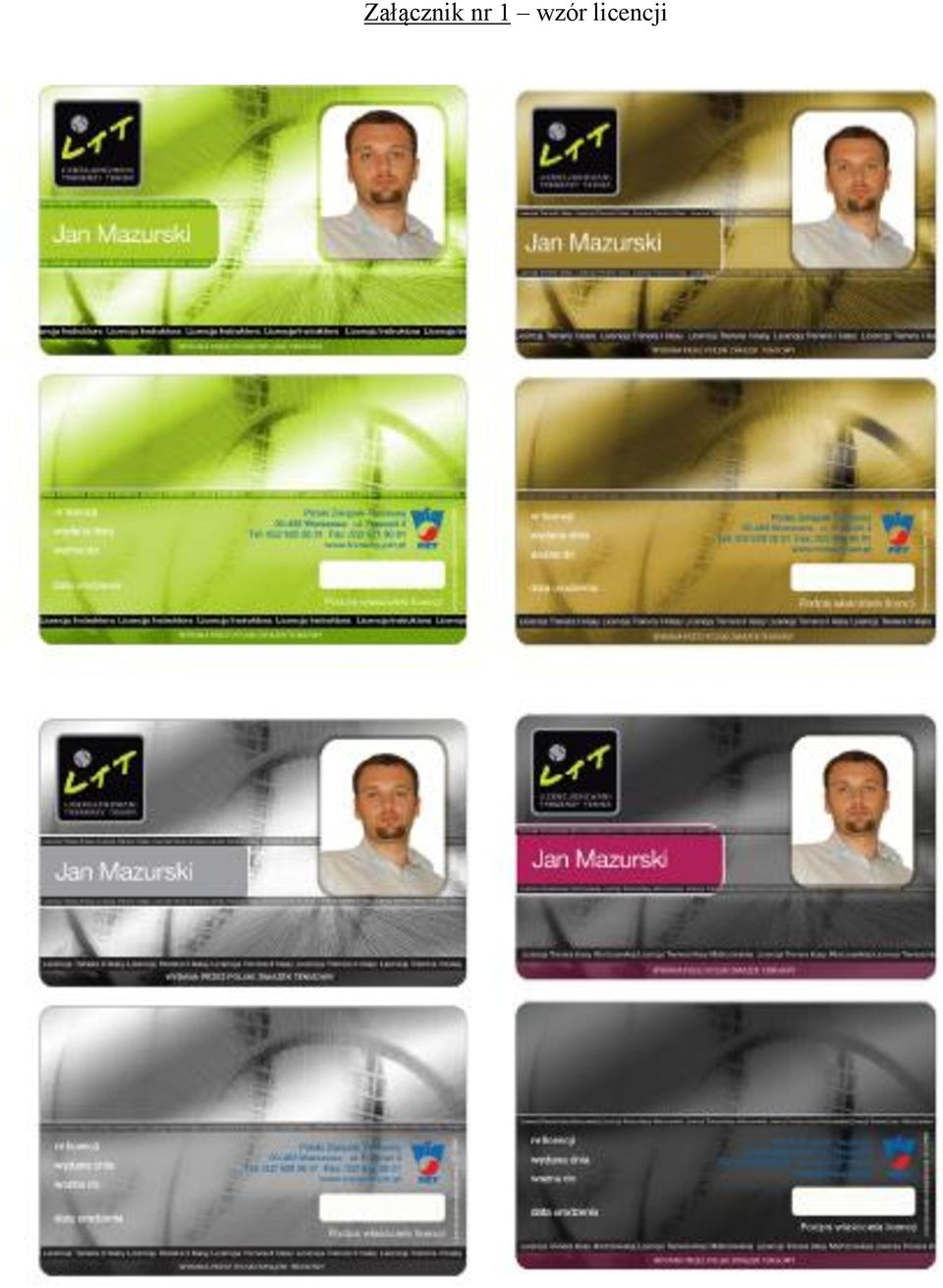 licencji