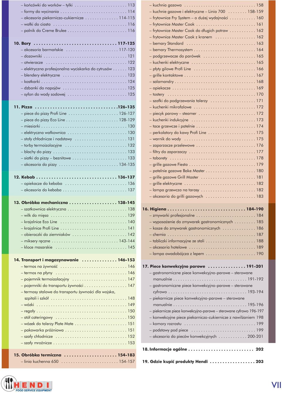 .................................. 121 otwieracze.................................. 122 elektryczna profesjonalna wyciskarka do cytrusów...... 123 blendery elektryczne........................... 123 kostkarki.