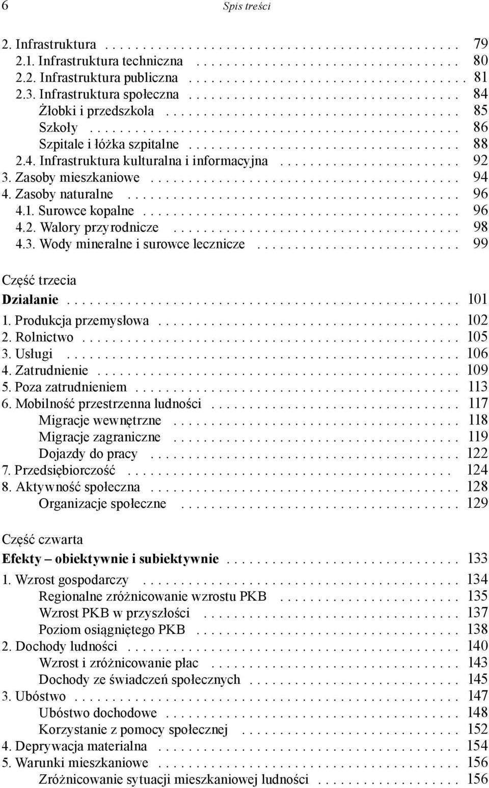 ................................... 88 2.4. Infrastruktura kulturalna i informacyjna........................ 92 3. Zasoby mieszkaniowe......................................... 94 4. Zasoby naturalne.