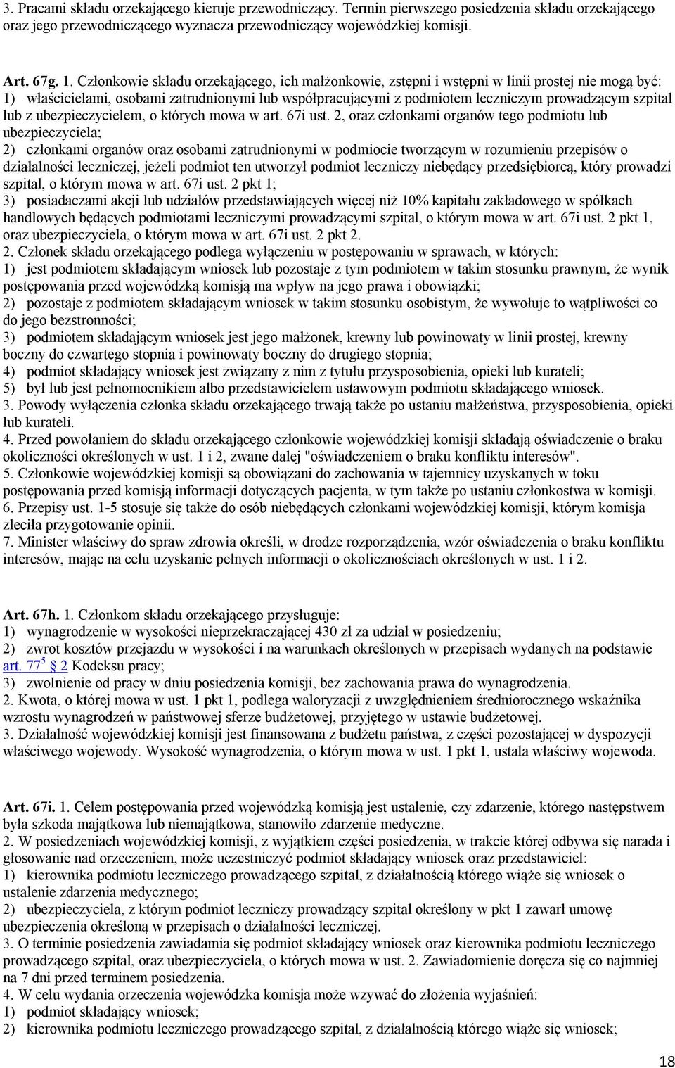 szpital lub z ubezpieczycielem, o których mowa w art. 67i ust.