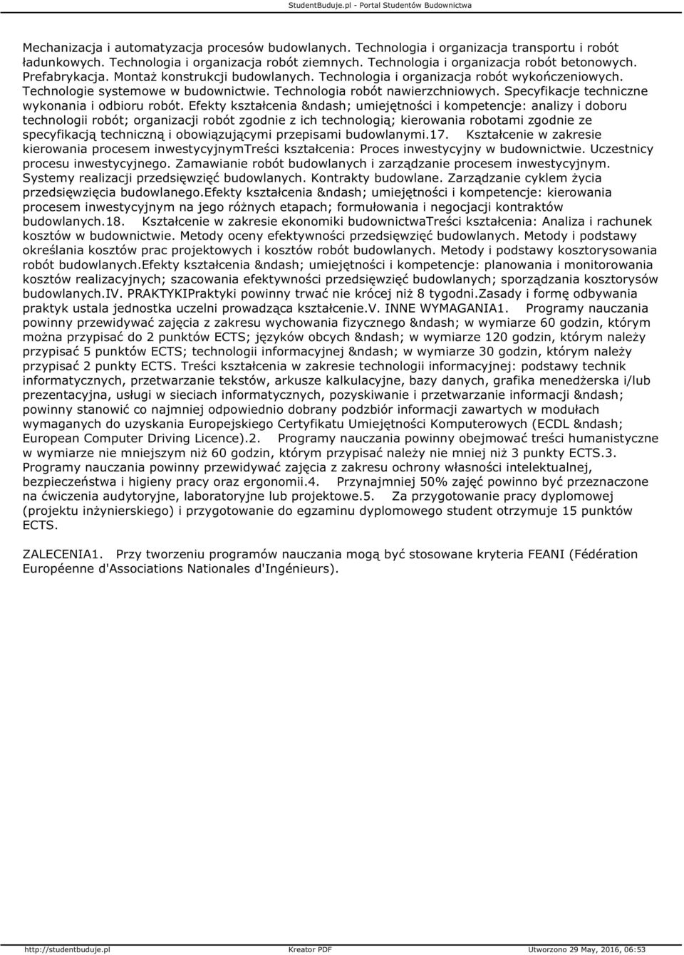 Specyfikacje techniczne wykonania i odbioru robót.