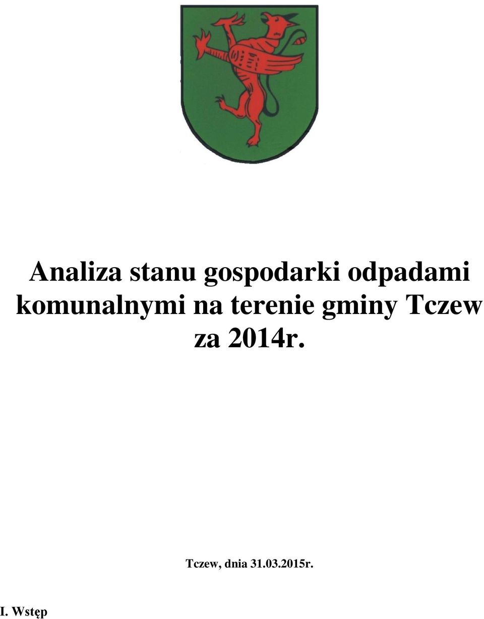 terenie gminy Tczew za