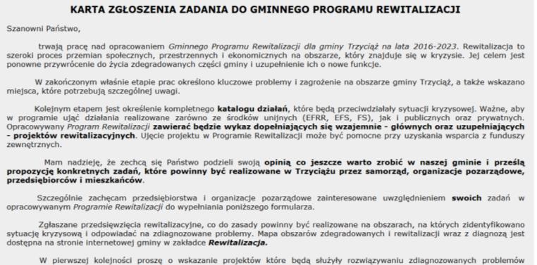 kompleksowe rozwiązanie zdiagnozowanych problemów na obszarach kryzysowych i w znaczący sposób wpłyną na osiągnięcie założonych celów strategicznych i kierunków interwencji.