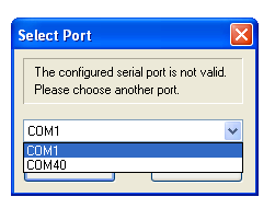 W kolejnym oknie zaznacz folder ustawienia portu i naciśnij zaawansowane. Wybierz odpowiedni numer portu, który będzie używany przez aplikację. Po naciśnięciu OK właściwości zostaną zapisane.