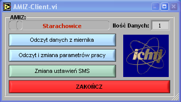 5. POŁĄCZENIE Z STACJĄ POMIAROWĄ W celu połączenia się z wybraną stacją pomiarową należy w oknie głównym programu (rys.