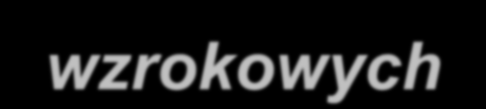 Kliniczne opisy uszkodzeń dróg wzrokowych 1. Nerw optyczny 2. Optyczne skrzyżowanie 3. Droga optyczna 4. 5. pętla Meyerta A. Jednostronna ślepota B.