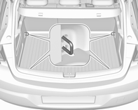 Tylna osłona podłogowa 5-drzwiowy hatchback Tylną osłonę podłogową można wyjąć. Unieść tylną część i lekko obrócić osłonę z boku przed wyjęciem.