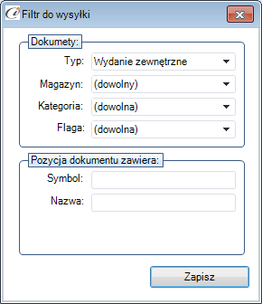 Zakres wyświetlanych zleceń możemy ograniczać za pomocą daty z określeniem od i do. Wyświetlenie nastąpi na wciśnięciu odśwież.