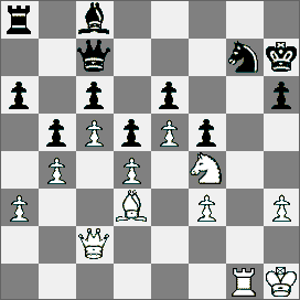 1182.Debiut Collego [D05] Todorowa (Bułgaria) WIM Rinder (NRF) 1.d4 Sf6 2.Sf3 e6 3.e3 d5 4.Gd3 c5 5.b3 cd4 6.ed4 Sc6 7.0 0 Gd6 8.Gb2 Hc7 9.He2 Sb4 10.Sbd2 0 0 11.c4 Sd3 12.Hd3 Gd7 13.Se5 Gc6 14.