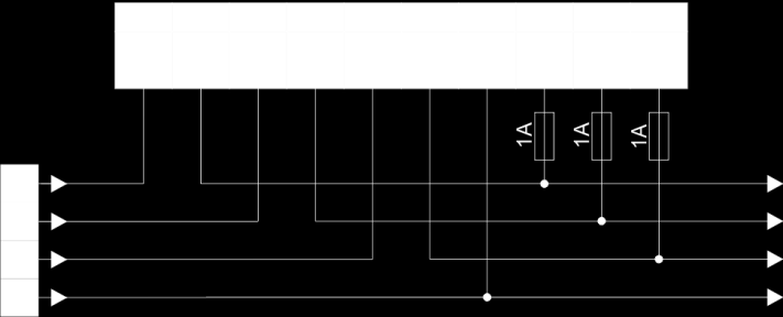 ys. 3) istwy łączeniowe opis wyprowadzeń Schematy montażowe ierzona sieć trójfazowa, w zależności od typu sieci, oraz od wartości napięć i prądów powinna być podłączona do multimetru na jeden ze