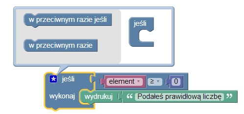 3 W tym wypadku zwróci podsłowo kod Uzyskanie danych od użytkownika: Kolejny blok tworzy wyskakujące okno z monitem o wprowadzenie nazwy.