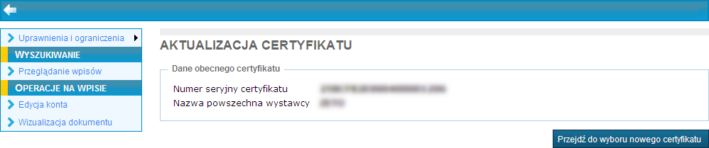 nadających uprawnienia pdmitm w CEIDG Strna 38 z 43 Sekcja Człnkstw w grupach szczegółwe infrmacje dnśnie grupy, w której znajduje się użytkwnik raz psiadanych przez użytkwnika rlach, Sekcja Dane d