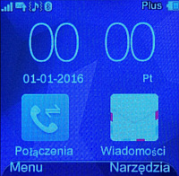 7.4 Tarcze smartwatcha W smartwatchu można zmieniać wygląd tarcz zegarka. Po aktywacji smartwatcha jednokrotnym wciśnięciem przycisku można wybrać jedną z trzech tarcz zegarka.