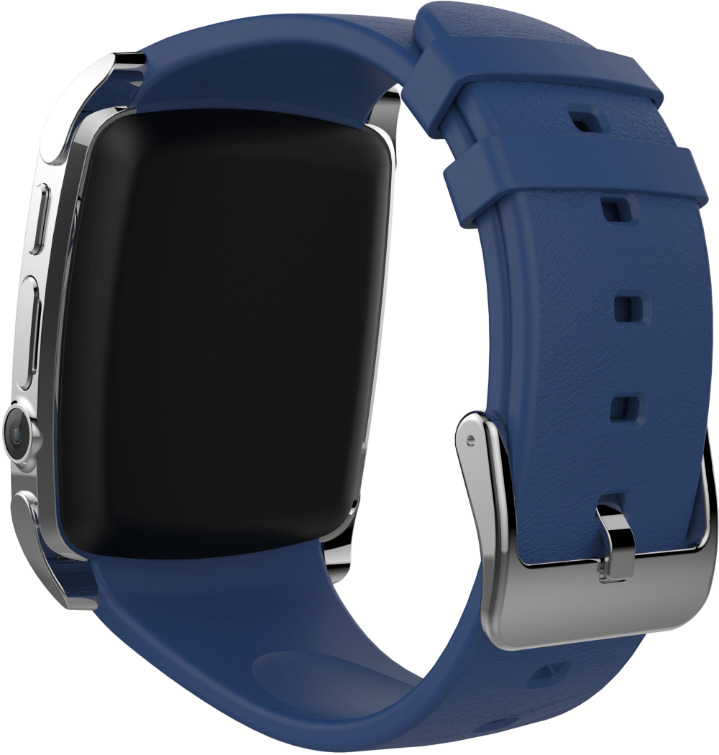 4. Rozmieszczenie elementów smartwatcha 4.1 Smartwatch (Rys. 1) 1. Głośnik 2. Dotykowy ekran 3.