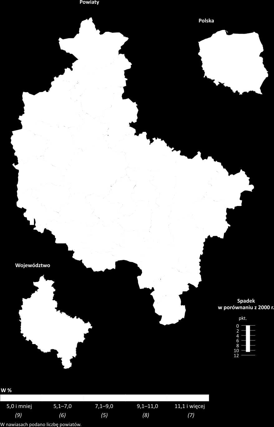 Stopa bezrobocia rejestrowanego w