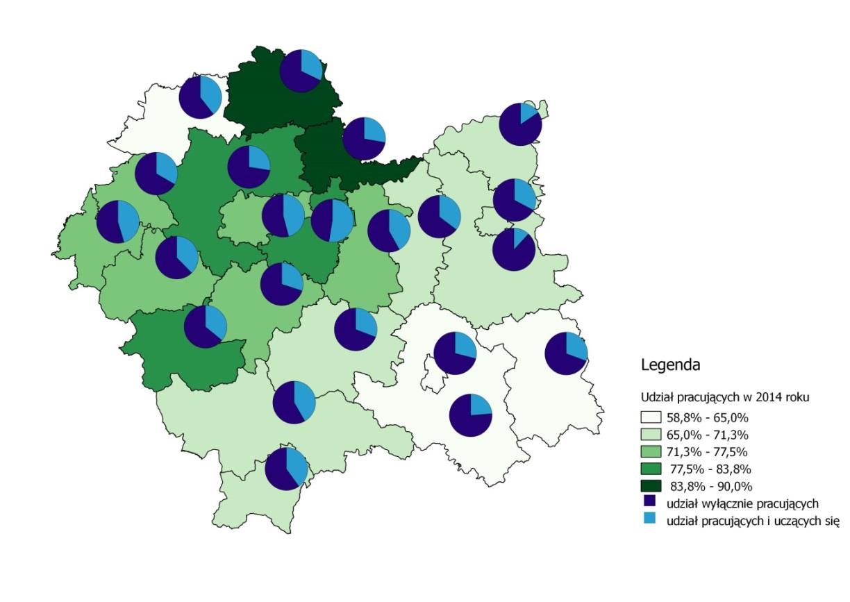 Pracują i uczą się 0% 25% 1% 26% 25% 24% 0% 25% 20% 20% 21% 19% 17% 2011 2012 15% 15% 15% 201 10% 10% 10% 9% 8% 8% 7% 6% 10%