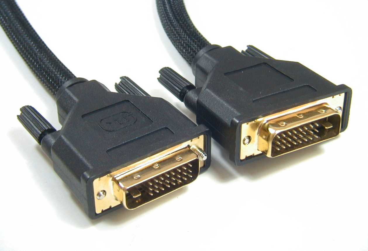 Złącze Digital Visual Interface (DVI) DVI (ang. Digital Visual Interface) standard złącza pomiędzy kartą graficzną a monitorem komputera. Pojawił się w komputerach w 1999 roku.
