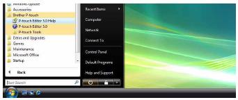 Uruchamianie pomocy aplikacji P-touch Editor W tym rozdziale opisano sposób uruchamiania pomocy aplikacji P-touch Editor w systemie Windows.