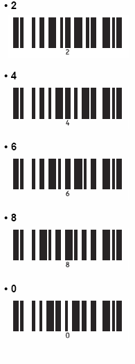 Do wprowadzania numerów *1 Numer skonfigurowanego szablonu Skonfigurowany