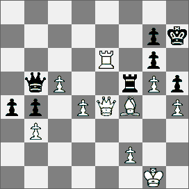 42.Hf5!! (Piękny finał!) 42 gf5 43.g6 Kg8 44.