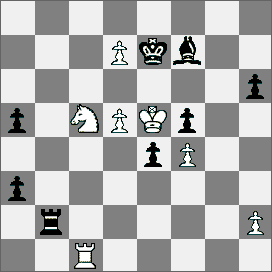33.Partia hiszpańska [C82] GM Pilnik (Argentyna) IM Śliwa (Polska) 1.e4 e5 2.Sf3 Sc6 3.Gb5 a6 4.Ga4 Sf6 5.0 0 Se4 6.d4 b5 7.Gb3 d5 8.de5 Ge6 9.c3 Gc5 10.Hd3 0 0 11.Ge3 f5 12.Sbd2 Ge3 13.He3 He8 14.