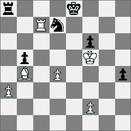 61.d5 h3 62.Wc3 Kf7 63.Wh3 Sb6 64.d6 We8 65.Wh7 Kg8 66.Wb7 i czarne poddały się. Sensacyjna partia i jedyna porażka Stahlberga! 54.Obrona Grünfelda [D72] Johansson (Szwecja) IM Vaitonis (Kanada) 1.