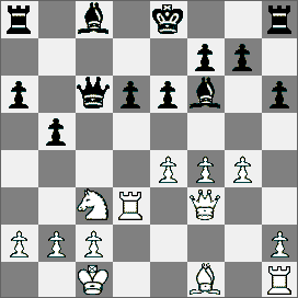 94.Obrona sycylijska [B98] Ofstad (Norwegia) IM Lombardy (USA) 1.e4 c5 2.Sf3 d6 3.d4 cd4 4.Sd4 Sf6 5.Sc3 a6 6.Gg5 e6 7.f4 Ge7 8.Hf3 h6 9.