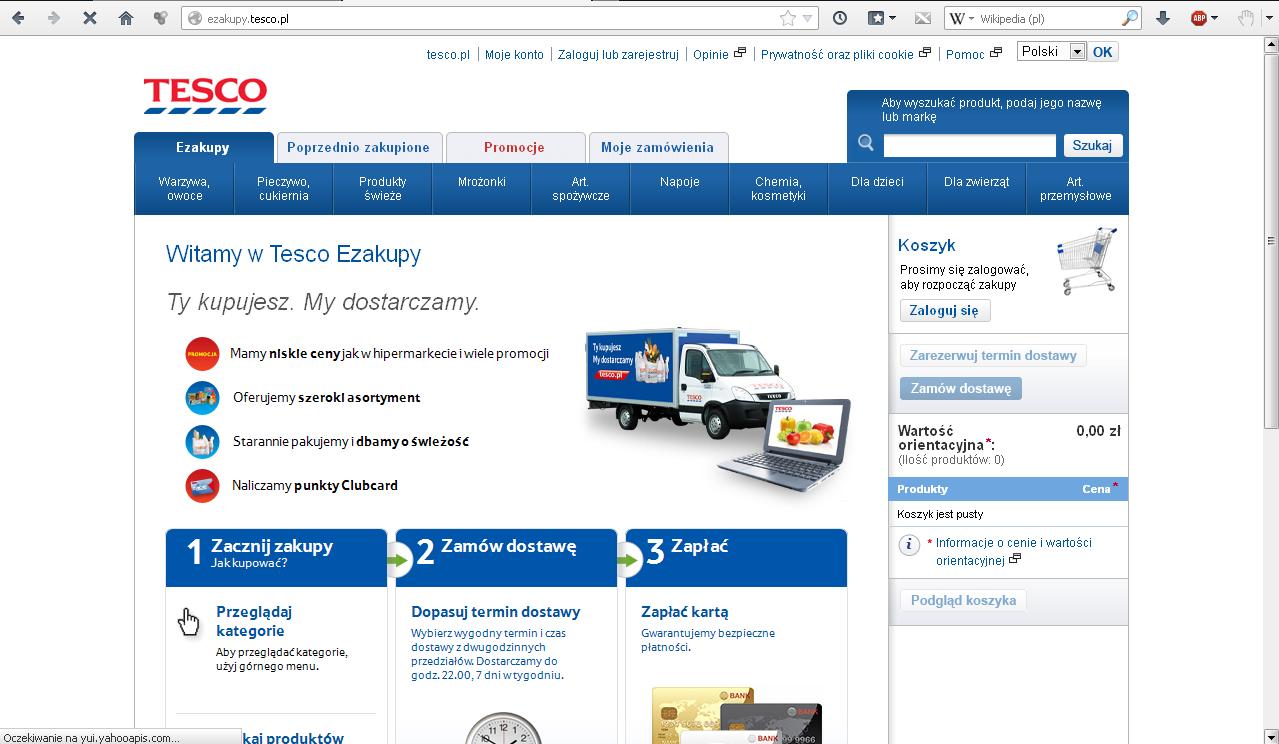 Zakupy w Internecie www.ezakupy.tesco.pl, www.astra.wroc.