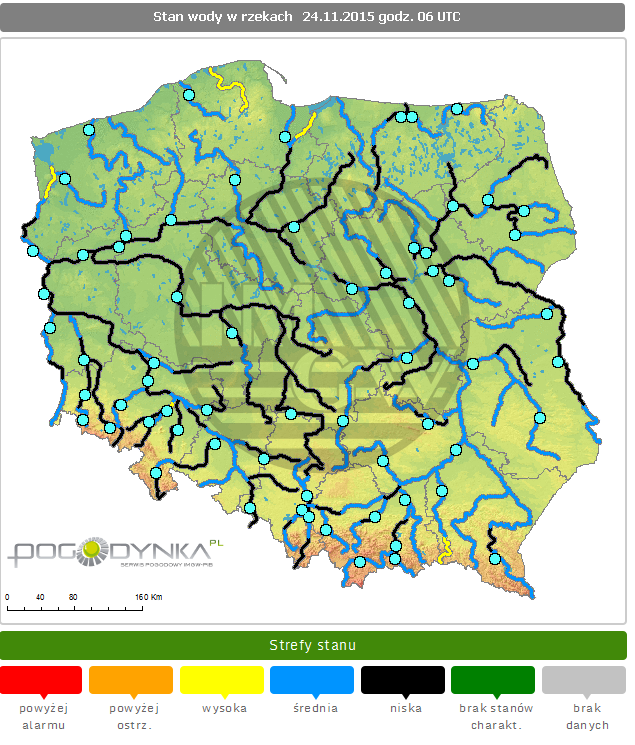 HYDROLOGICZNO - METEOROLOGICZNE Rozkład