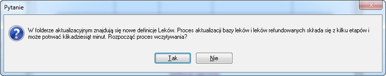 Użytkownik jest informowany, że są dostępne aktualizacje. Aby je pobrać i zainstalować należy wybrać opcję: Automatycznie zaktualizuj do najnowszej wersji.