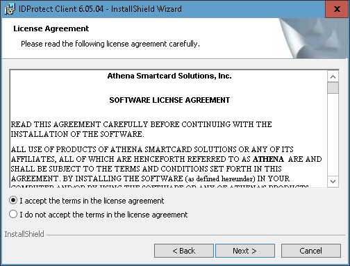 3.3 Instalacja oprogramowania IDProtect Client Do prawidłowego działania karty kryptograficznej, wymagane jest zainstalowanie najnowszych sterowników oraz aplikacji do urządzenia.