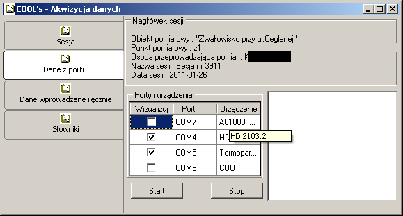 System wspomagający ocenę emisji CO 2 ze zwałowisk odpadów powęglowych 381 skorzysta z ostatnio zdefiniowanej konfiguracji.