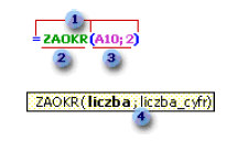 (Wprowadzić formułę w kolumnie C jak na rysunku, kliknąć ENTER, następnie przeciągnąć myszą jak przyjmie kształt + w dół).