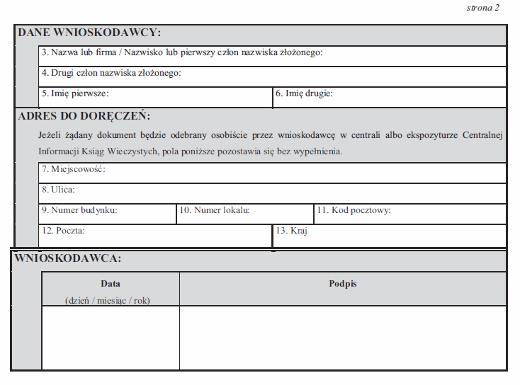 ROZPORZĄDZENIE MINISTRA SPRAWIEDLIWOŚCI z dnia 27 listopada 2013 r. w  sprawie Centralnej Informacji Ksiąg Wieczystych - PDF Darmowe pobieranie