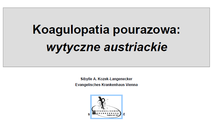 Procedury ogólne: Postępowanie w nagłych