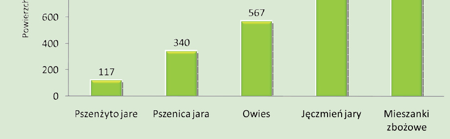 Mieszanki zbożowe lepiej wykorzystują zasobność gleby oraz charakteryzują się mniejszą podatnością na patogeny.