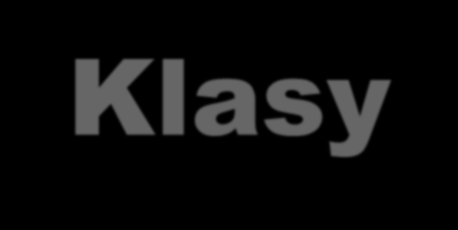 Klasy