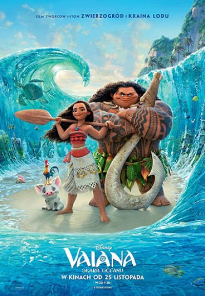 1618 grudnia 2016r. Seanse filmu Vaiana:Skarb oceanu (Przygoda/Animacja/Komedia)(Dubbing) 20.30 11.30,16.30 11.30,16.30 11.30,16.30 10.45,13.15,18.