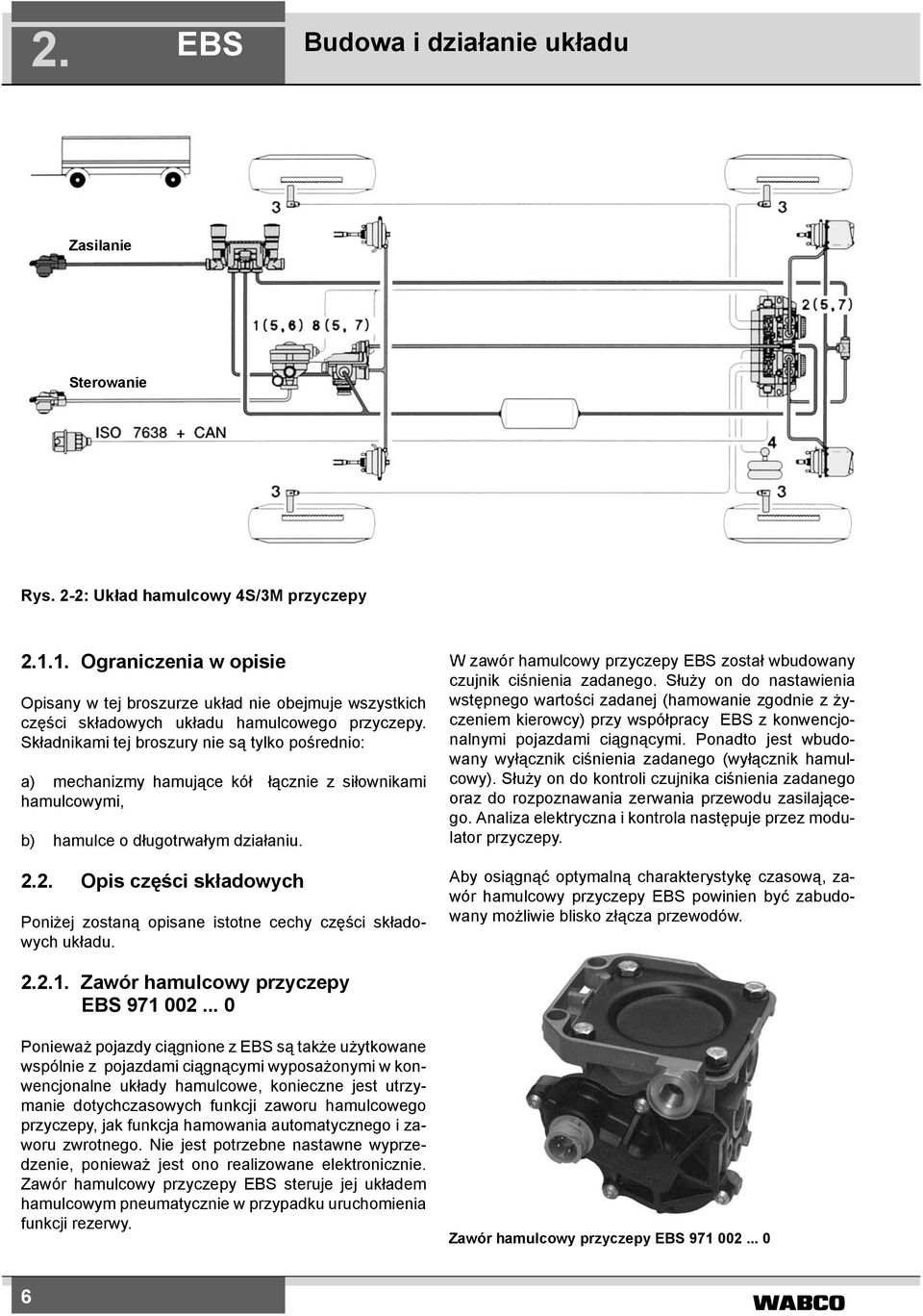 Składnikami tej broszury nie są tylko pośrednio: a) mechanizmy hamujące kół łącznie z siłownikami hamulcowymi, b) hamulce o długotrwałym działaniu. 2.