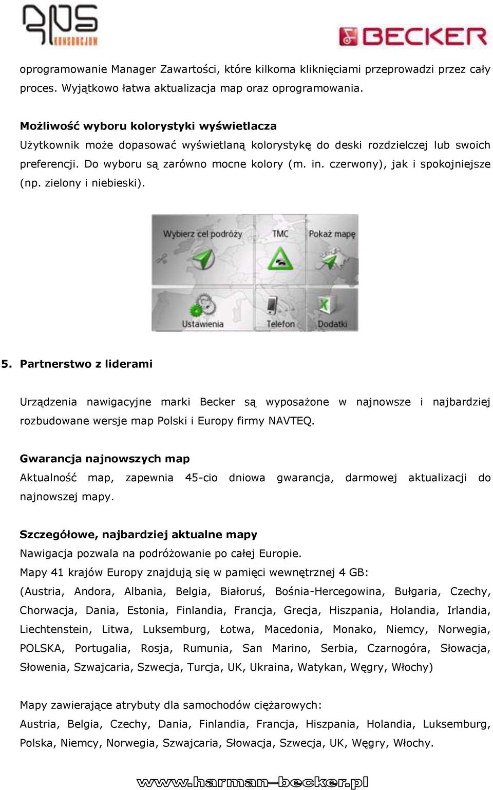 czerwony), jak i spokojniejsze (np. zielony i niebieski). 5.