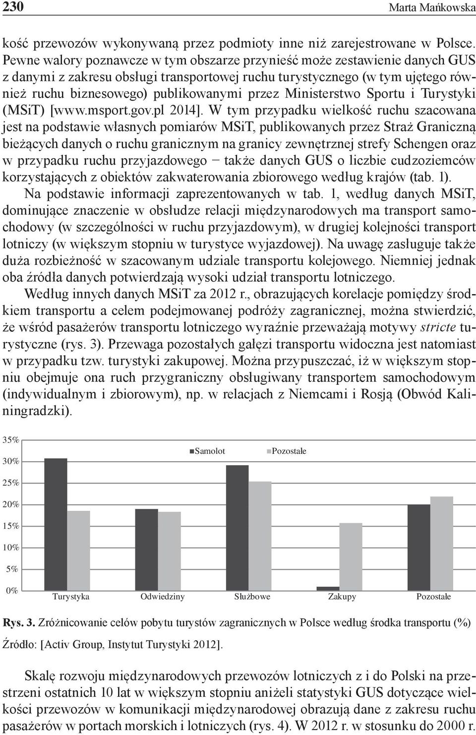 Ministerstwo Sportu i Turystyki (MSiT) [www.msport.gov.pl 2014].