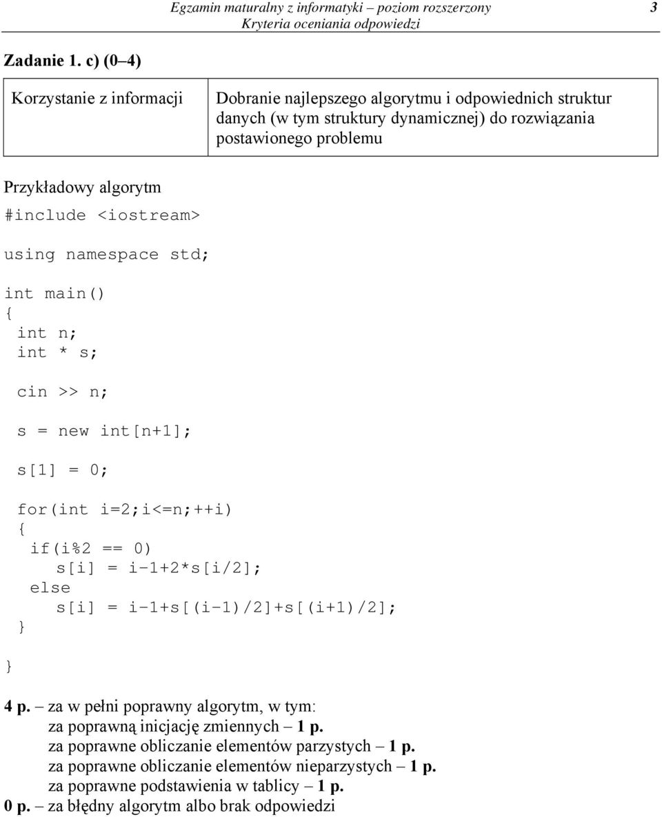 <iostream> using namespace std; int main() { int n; int * s; } cin >> n; s = new int[n+1]; s[1] = 0; for(int i=2;i<=n;++i) { if(i%2 == 0) s[i] = i-1+2*s[i/2]; else s[i] =